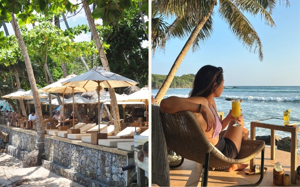 Beach vacation and relaxing in Hiriketiya, Sri Lanka