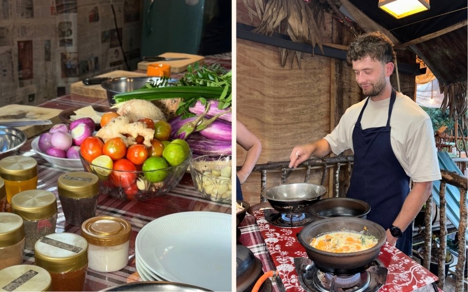 Local Sri Lankan cooking class in Ella.