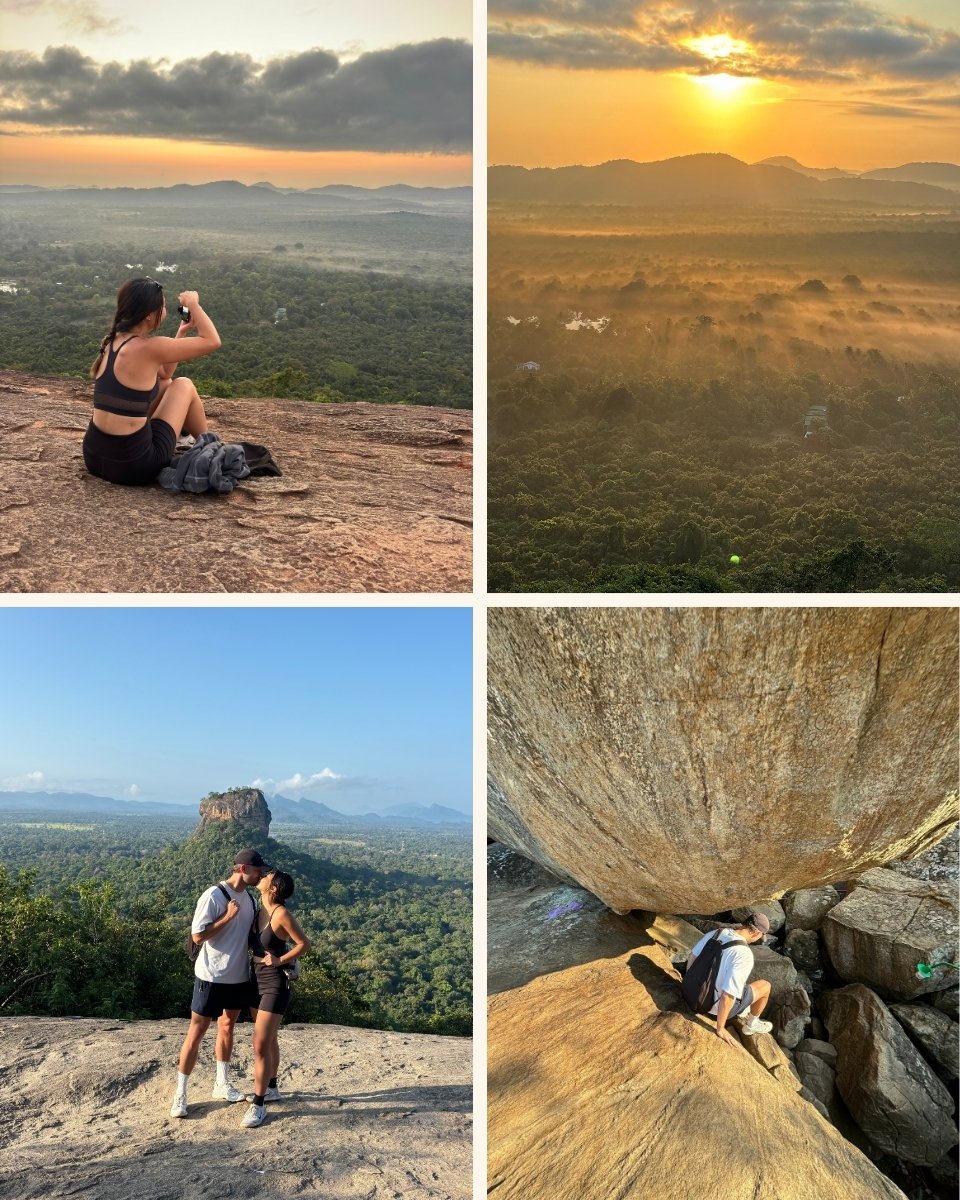 Photography shots and hike up Pidurangala Rock for sunrise.