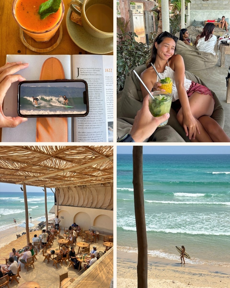Ahangama travel destination guide, food and surf.