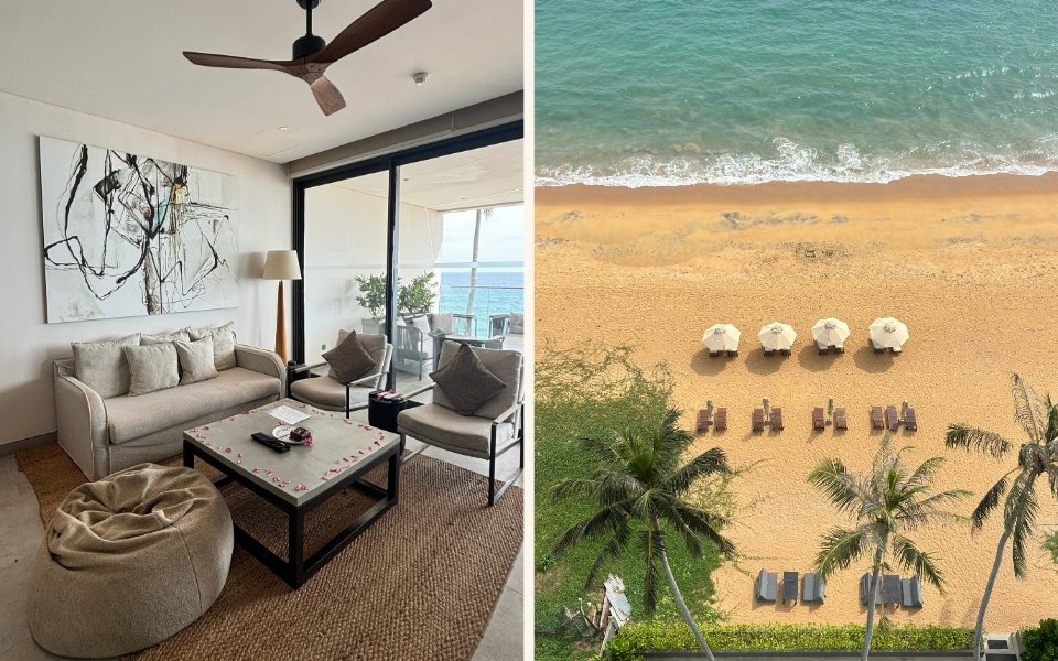 Hikkaduwa beachside accommodation in Sri Lanka
