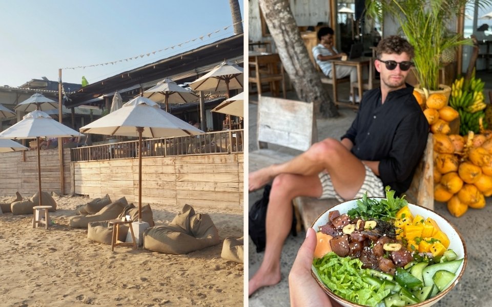 Ceylon sliders cafe and restaurant by beachside in Ahangama, Sri Lanka
