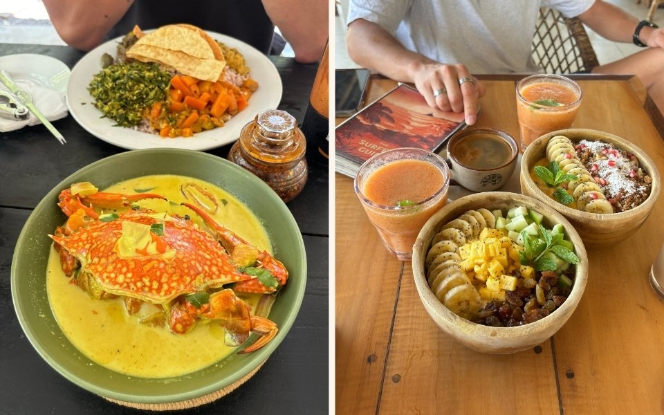 Sri Lankan food from local cafes, stalls and restaurants.
